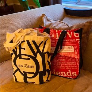 SOLD 2 bags for $5! Lululemon + The New Yorker